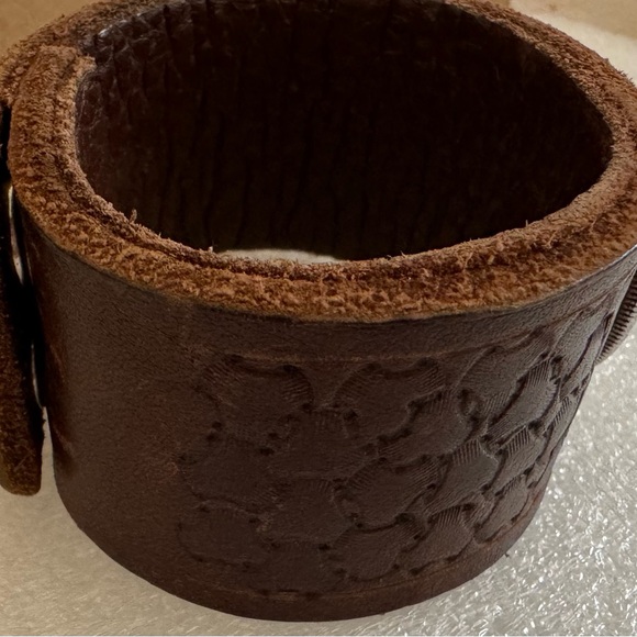 Man Leather Bracelet United State Armed Forces - Picture 5 of 8